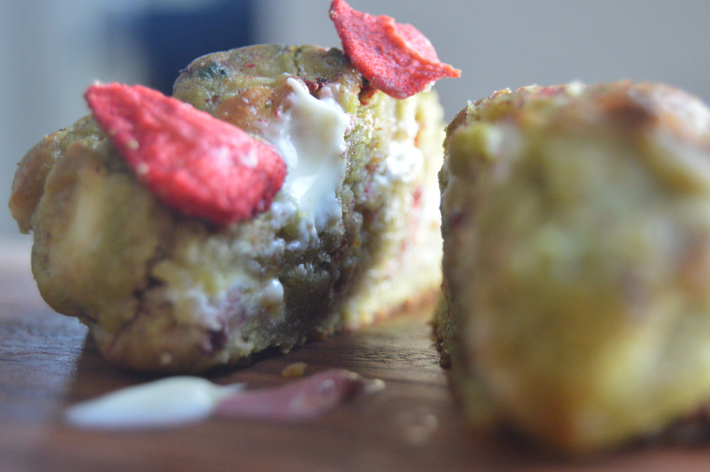 Matcha Ruby Fraise HEY COOKIES !